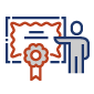 Kostenlose Prüfungsvorbereitung Icon Prüfung