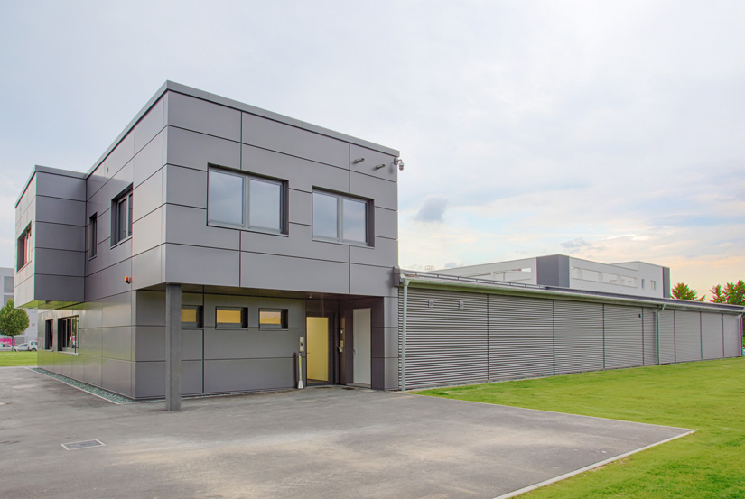 Moderner Rechenzentrum-Neubau Moderner Rechenzentrum-Neubau